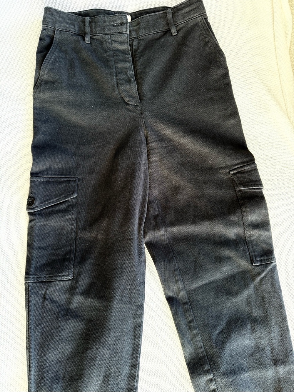 Wilfred Free Black Button-Front Pants